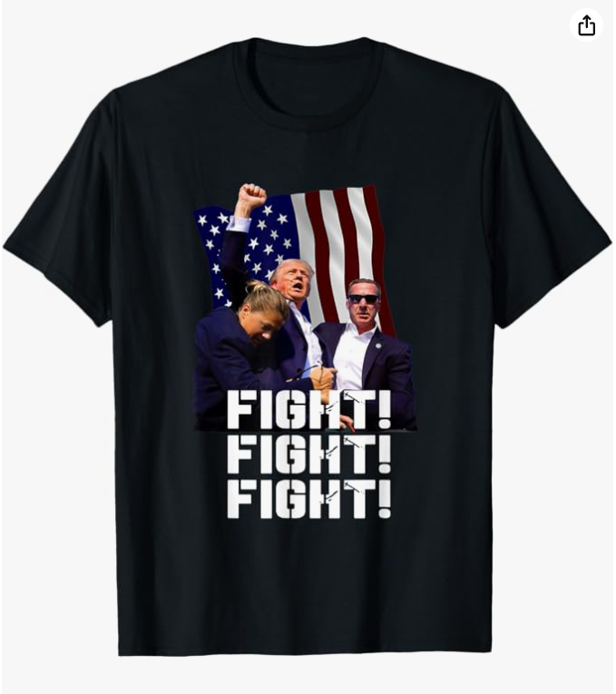 Fight Fight Fight Trump T Shirt